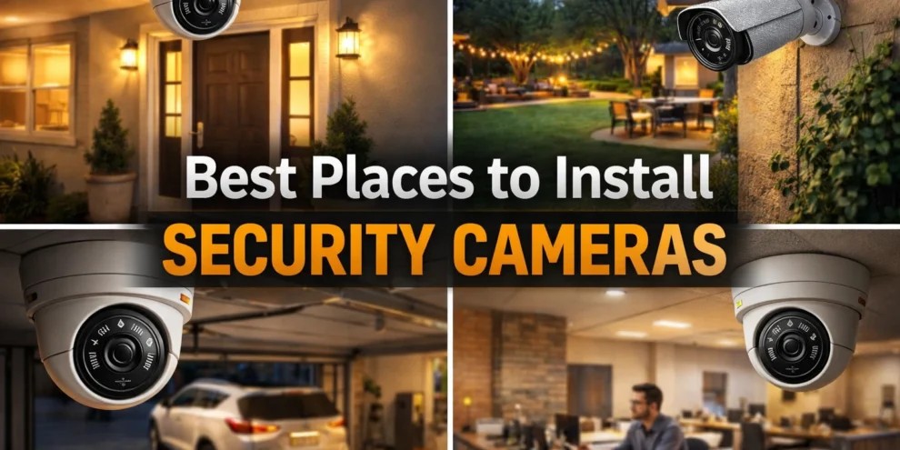 Best Places to Install Security Cameras