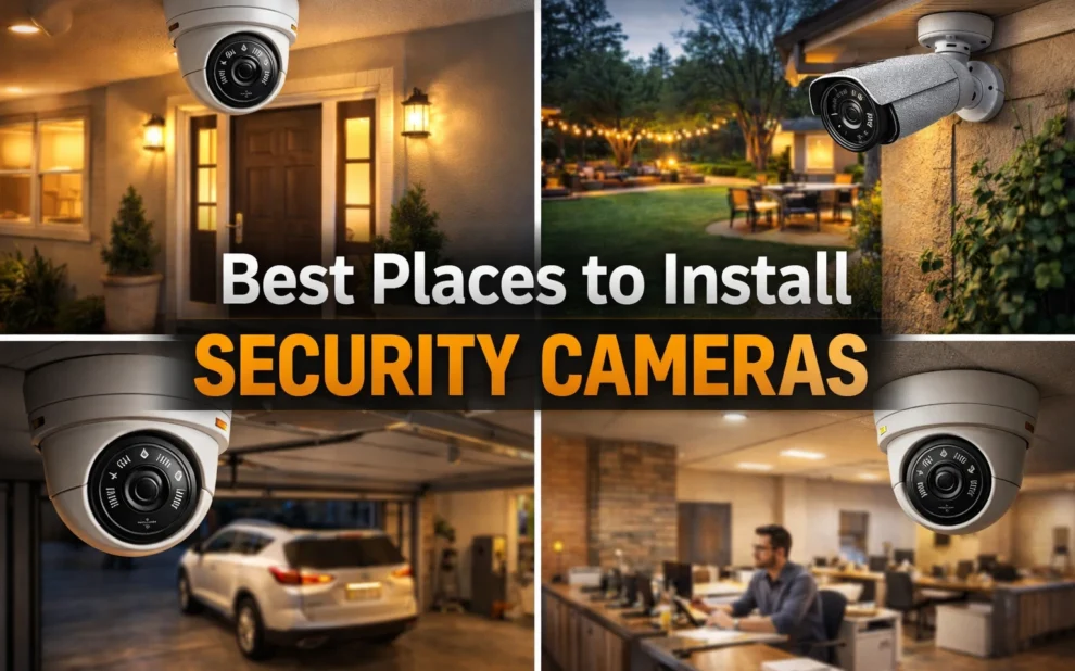Best Places to Install Security Cameras