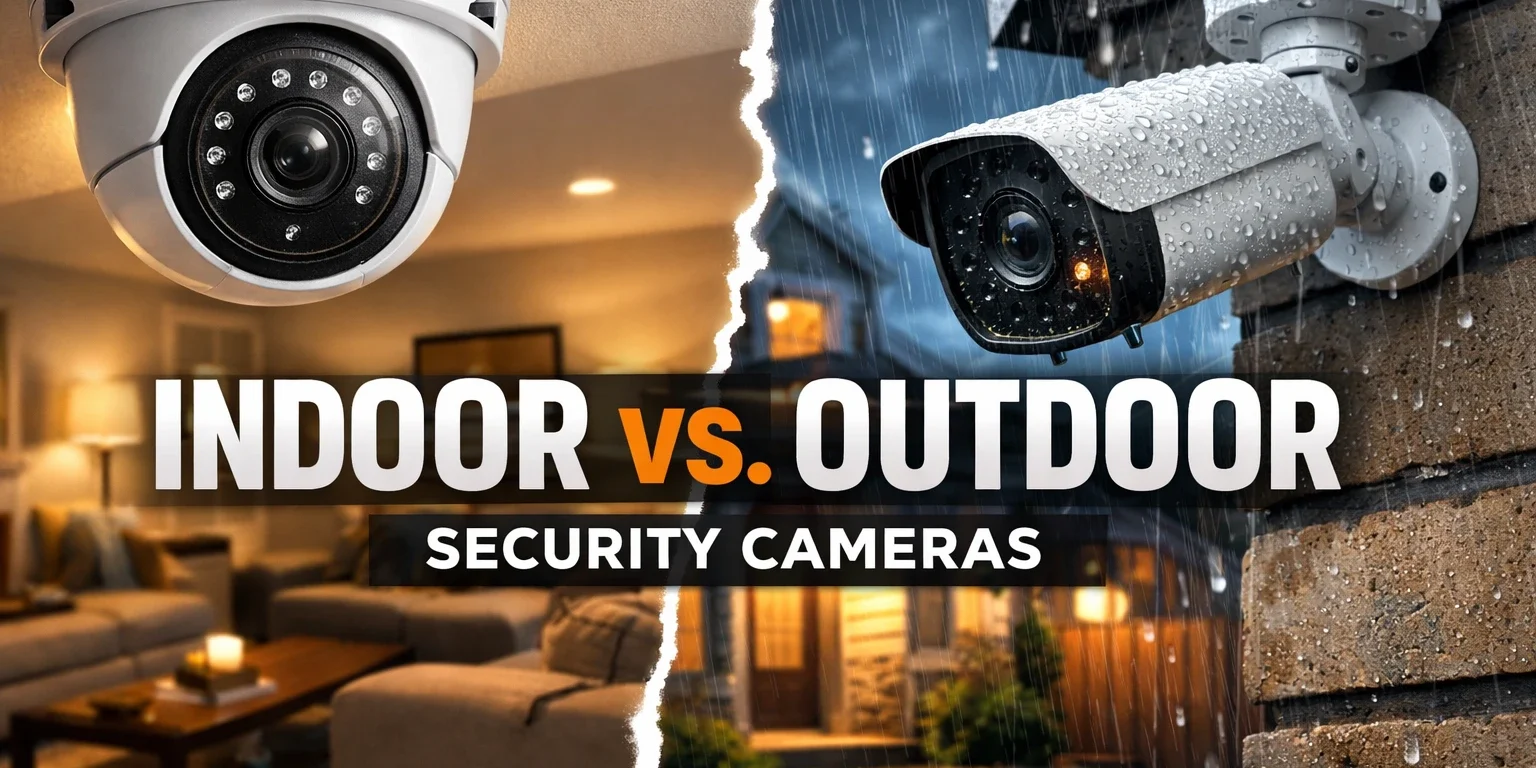 Indoor vs Outdoor Security Cameras