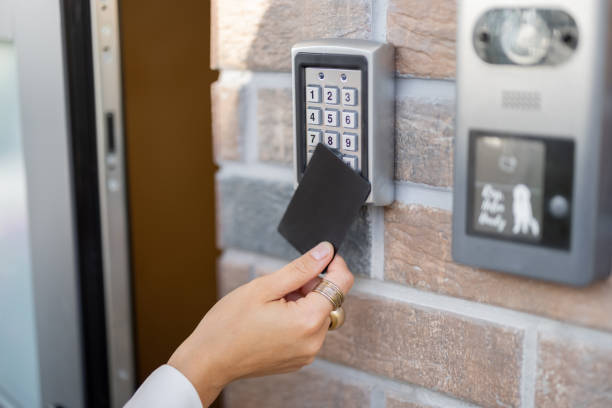 keyless entry card reader office