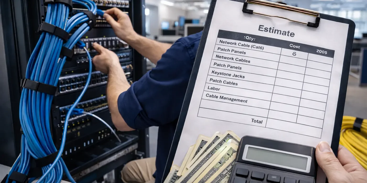 Commercial Network Cable Installation Pricing What Businesses Actually Pay