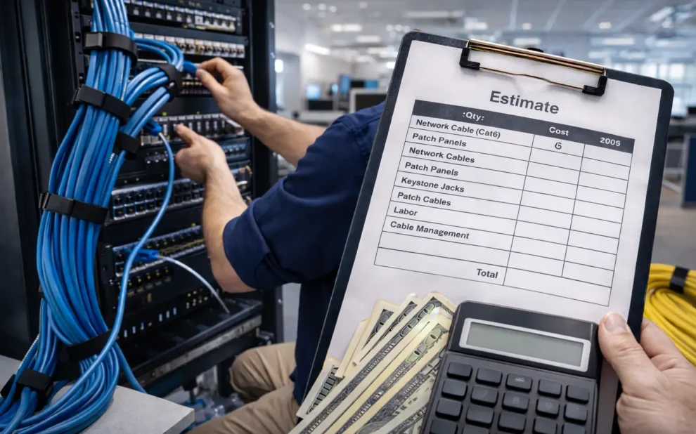 Commercial Network Cable Installation Pricing What Businesses Actually Pay
