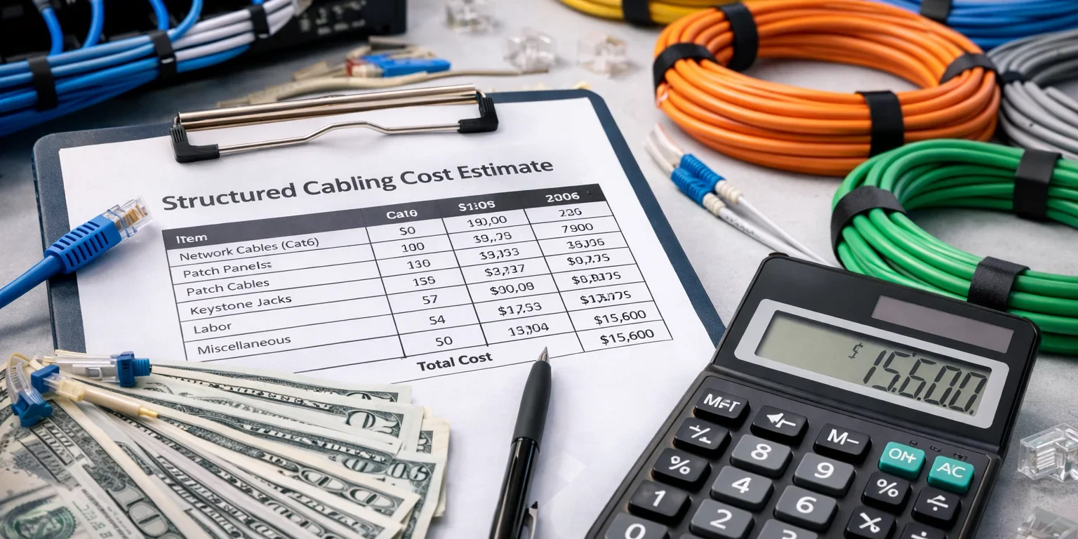 Structured Cabling Cost Per Drop