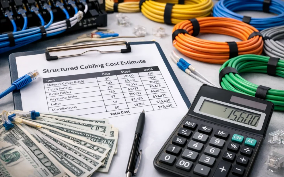 Structured Cabling Cost Per Drop